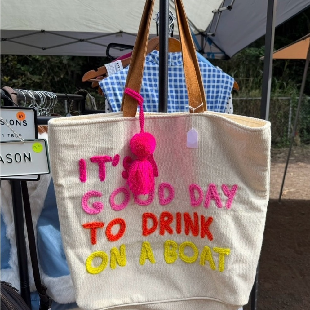 Colorful Canvas Tote Bag
